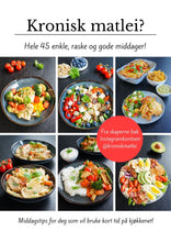 Last inn bildet i Galleri-visningsprogrammet, KOKEBOK - HELE 45 ENKLE MIDDAGER (første e-bok)