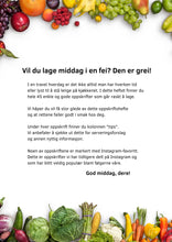 Last inn bildet i Galleri-visningsprogrammet, KOKEBOK - HELE 45 ENKLE MIDDAGER (første e-bok)